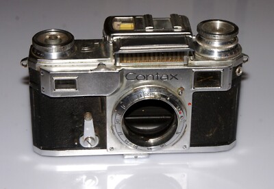 Pre-War 1938 Contax III Zeiss Ikon 35 mm RF camera body EXC