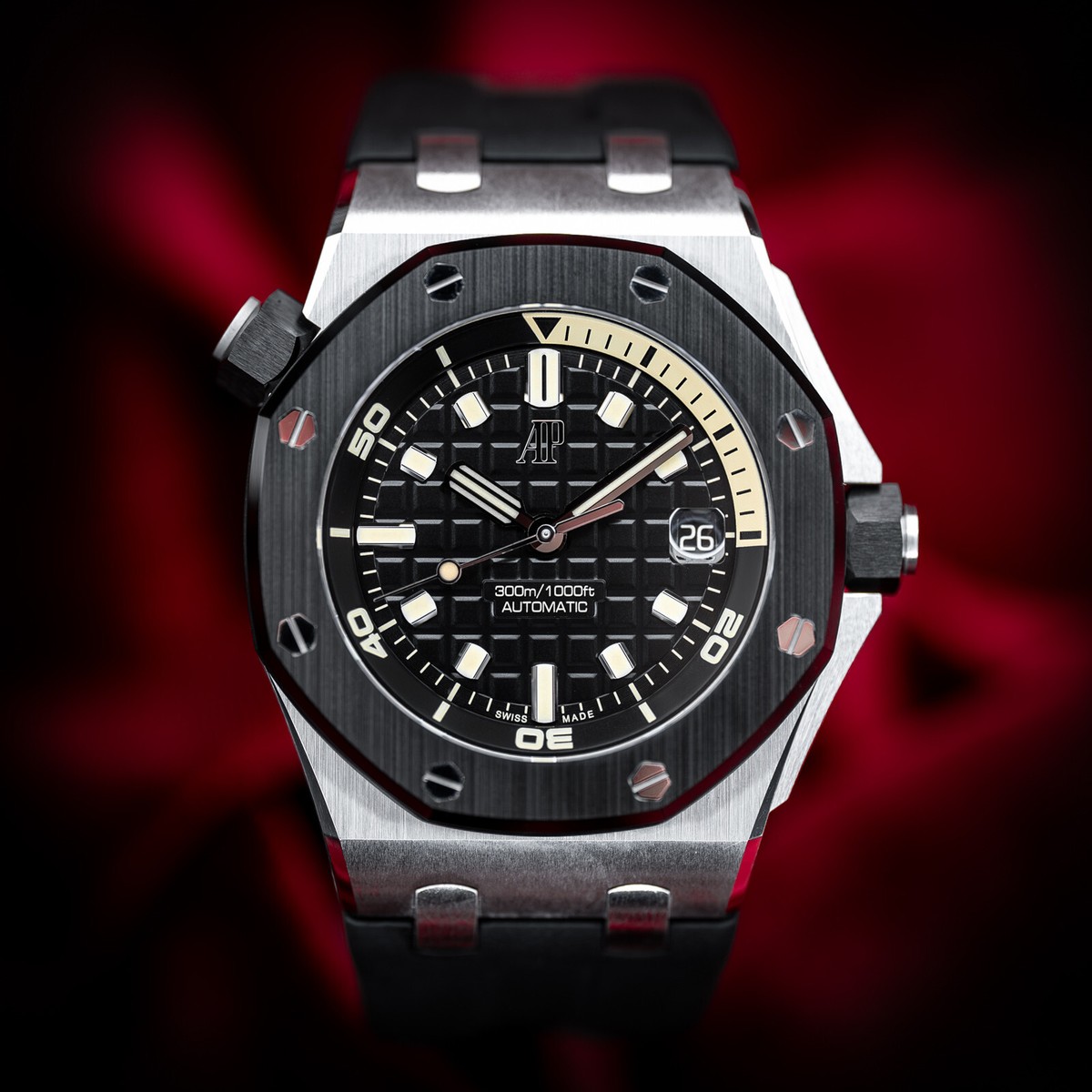 Audemars Piguet Royal Oak Offshore Diver 18k White Gold 1/300