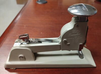 Vintage Swingline No. 13 Heavy Duty Speed Stapler Retro Gray for