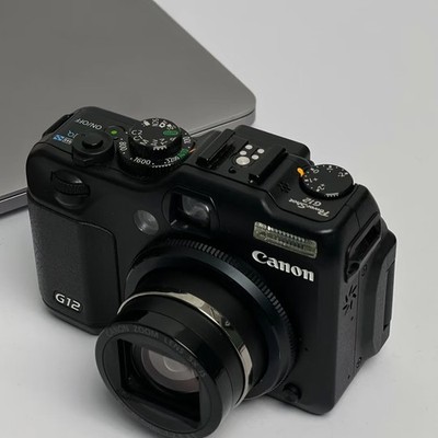 Canon Power Shot G12 Digital Camera 10 MP 5x Optical Zoom with