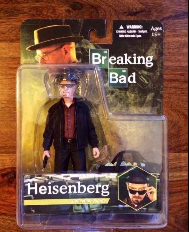 Breaking Bad Heisenberg Walter White Figure MEZCO 6