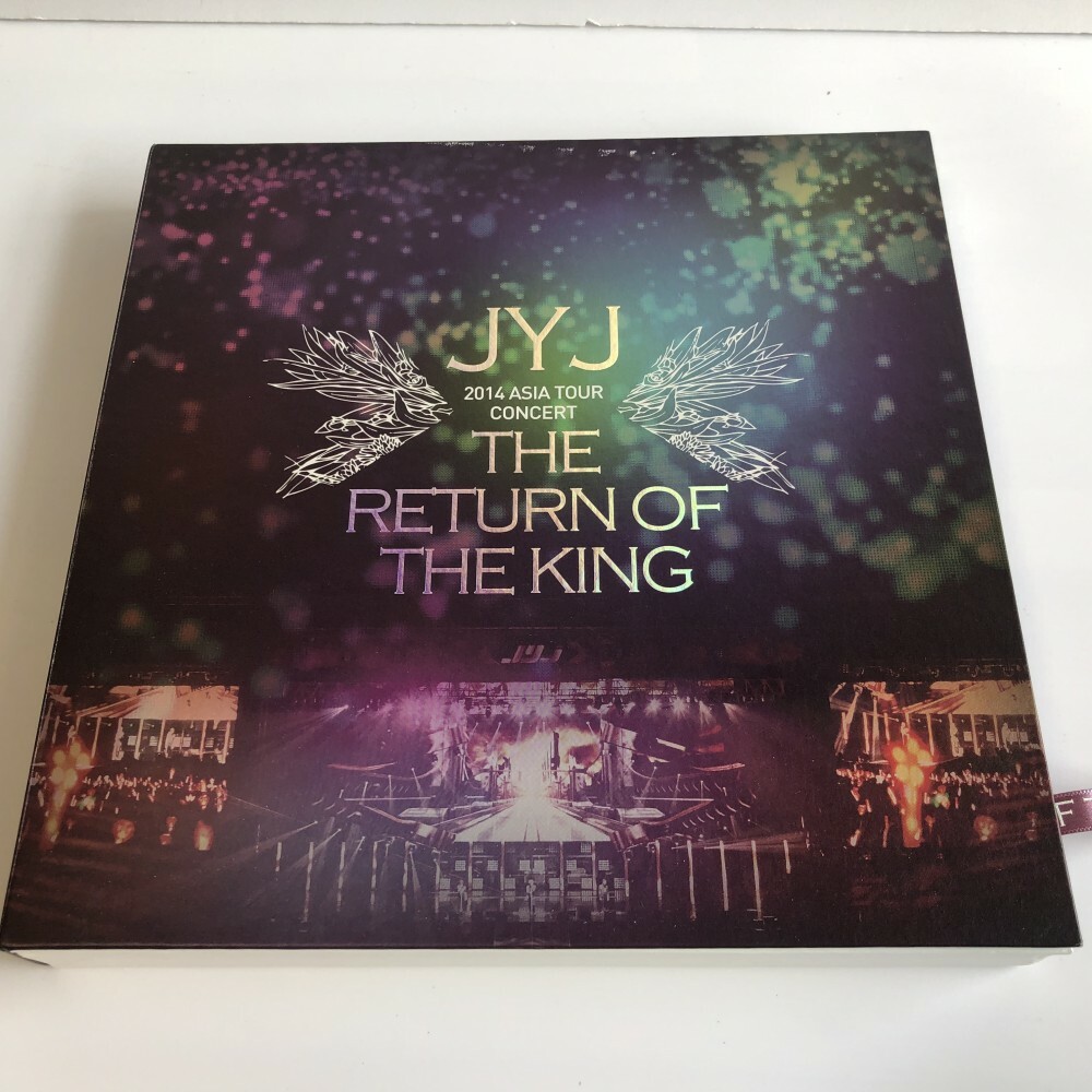 2014 JYJ Asia Tour Concert THE RETURN OF THE KING DVD+PHOTOBOOK | eBay