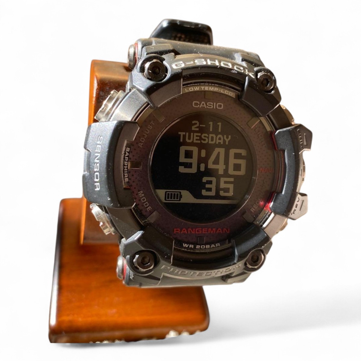 Casio G-Shock GPR-B1000-1JR Rangeman GPS Solar-Assisted Mens Watch