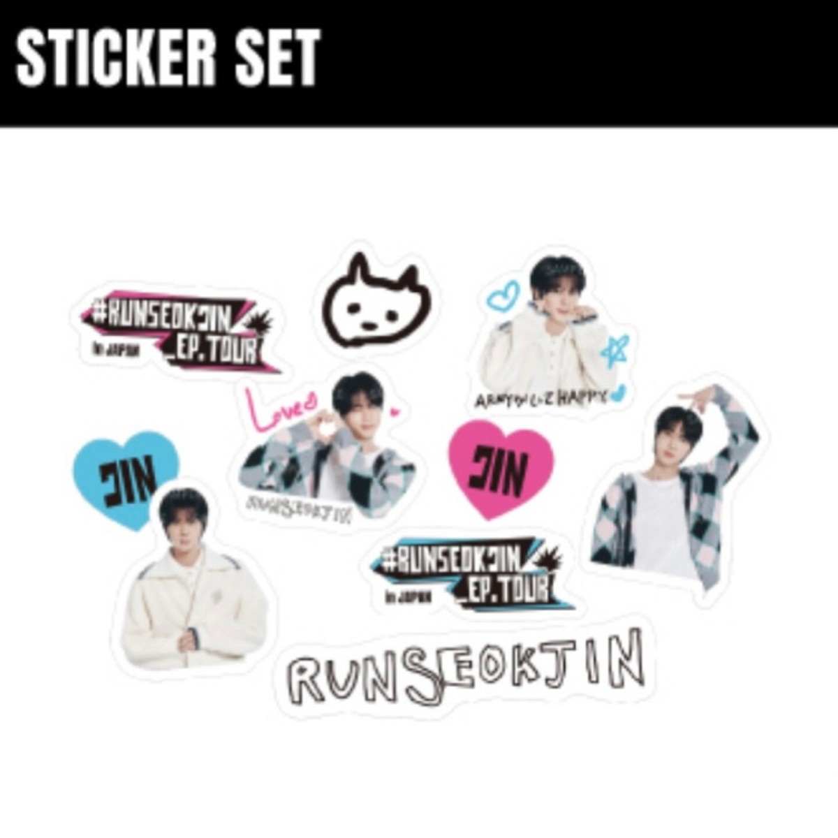 BTS #RUNSEOKJIN_EP.TOUR in JAPAN OFFICIAL MERCHANDISE JPFC