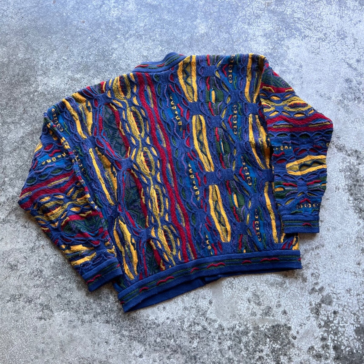 Vintage 80s 90s Coogi Button Up Cardigan Sweater Mens Size Medium