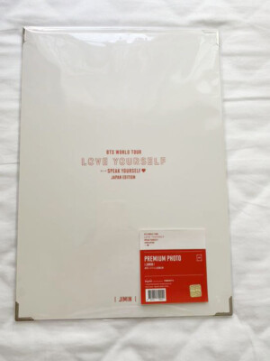 BTS JIMIN PREMIUM PHOTO speak yourself japan love official | eBay