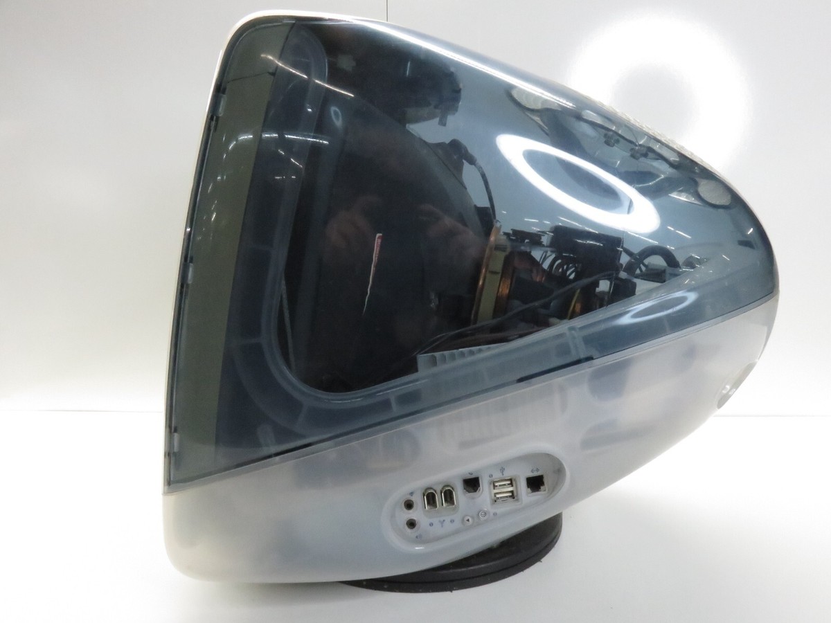 Apple M5521 iMac G3 Graphite PPC G3 500MHz 256MB Ram 28GB HDD Mac