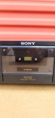 Sony TC-K700ES 3 Head Direct Drive Dual Capstan Deck SERVICE FULLY