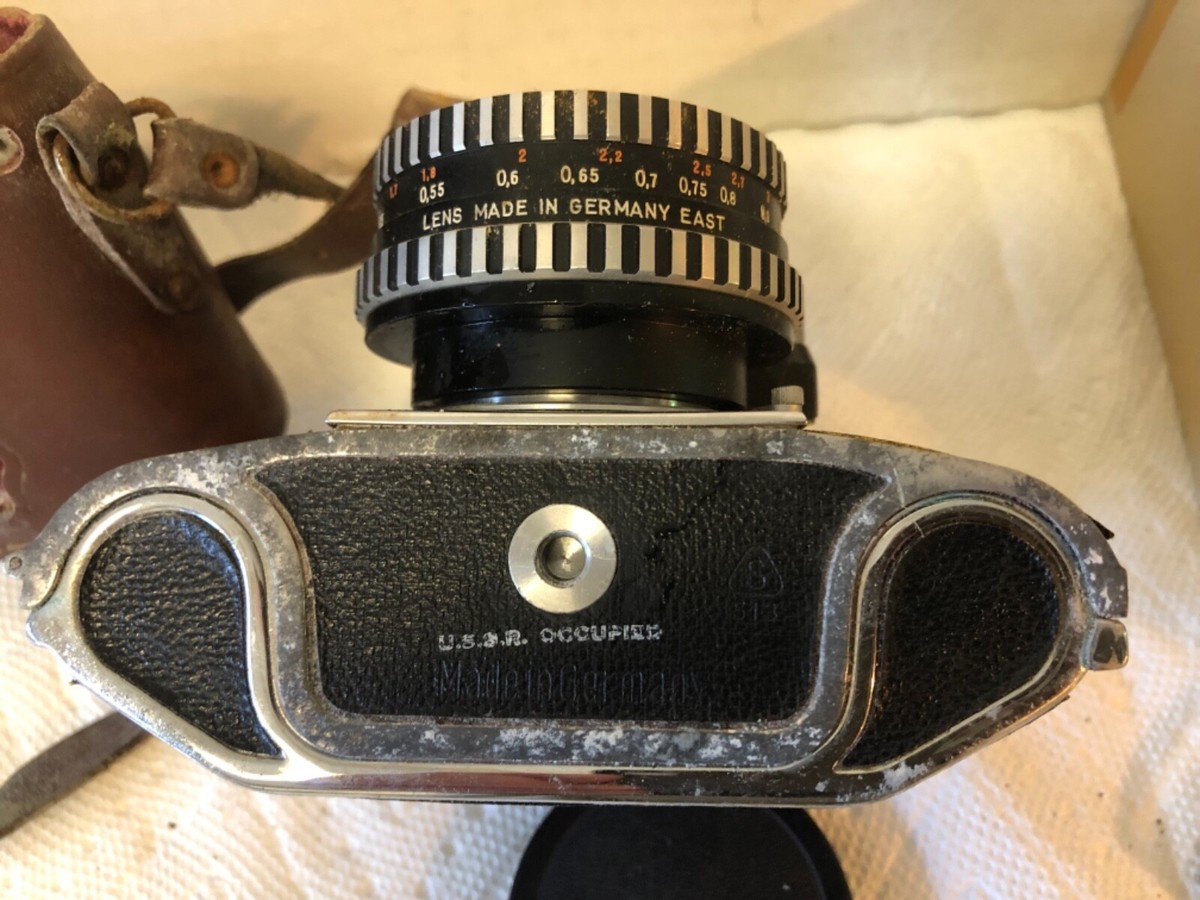 実写確認整備品」イハゲーEXA／パンカラー50mmf2ゼブラ仕様L37付 実写