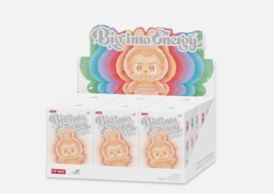 AUTHENTIC Labubu V3 The Monsters Big into Energy Series Vinyl