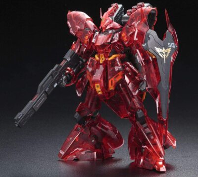 BANDAI Event Limited RG 1/144 MSN-04 SAZABI [CLEAR COLOR] Kit w