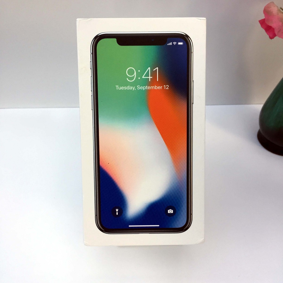 Original iPhone X box only 64GB 256GB Space Gray Silver | eBay