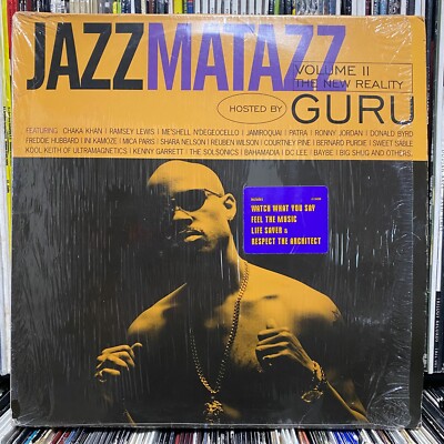 GURU'S JAZZMATAZZ - VOLUME II - THE NEW REALITY (VINYL 2LP) 1995