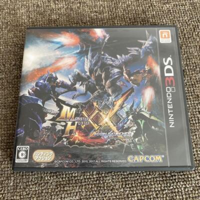 Nintendo 3DS Monster Hunter XX Double Cross Video Games Japan | eBay