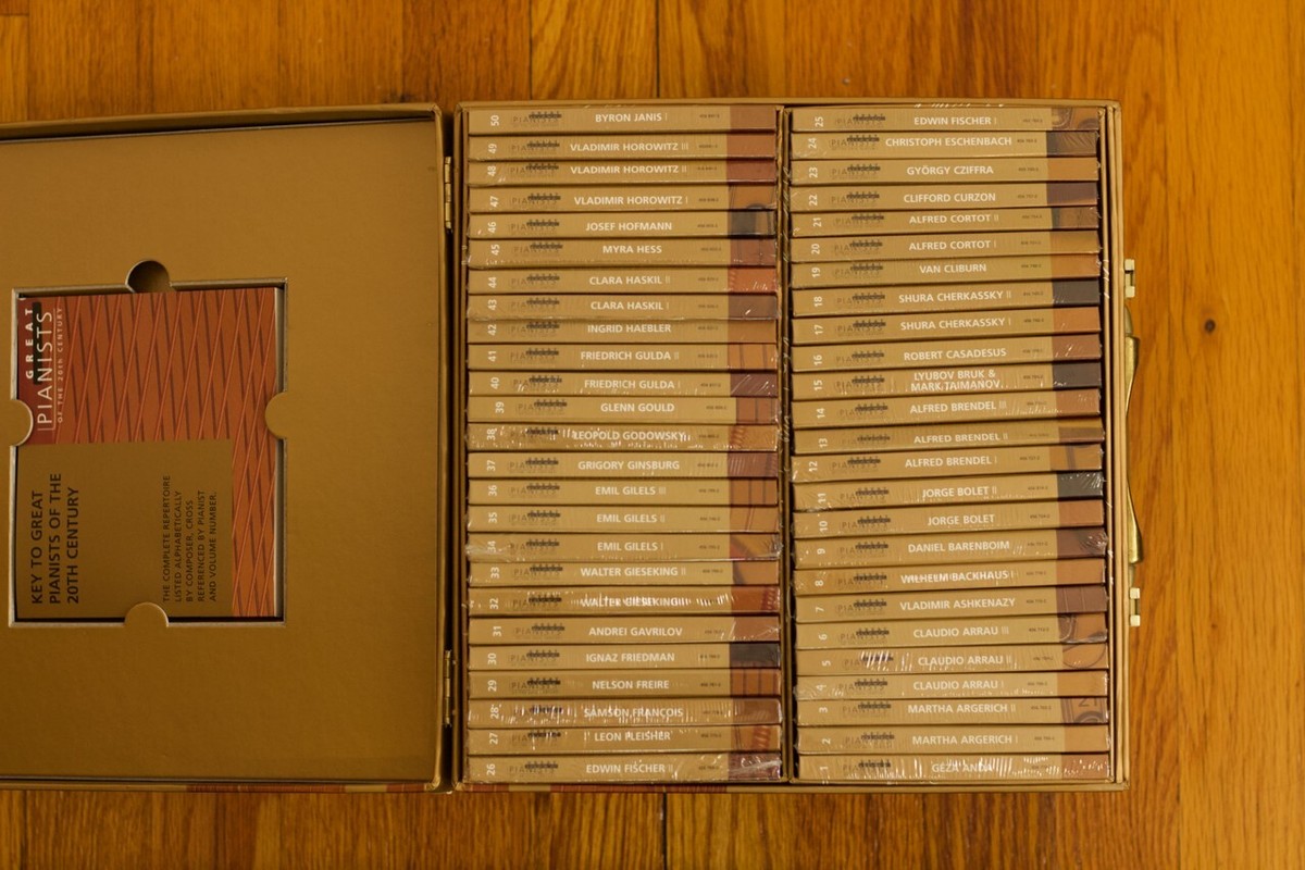 Great Pianists Of The 20th Century The Complete Edition 200 CD Set