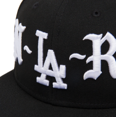 Born X Raised × Los Angeles Dodgers NEW ERA CROWN HAT: BLACK size