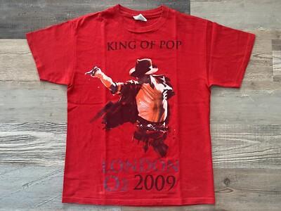Michael Jackson This Is It Tour T-Shirt Official 2009 London O2