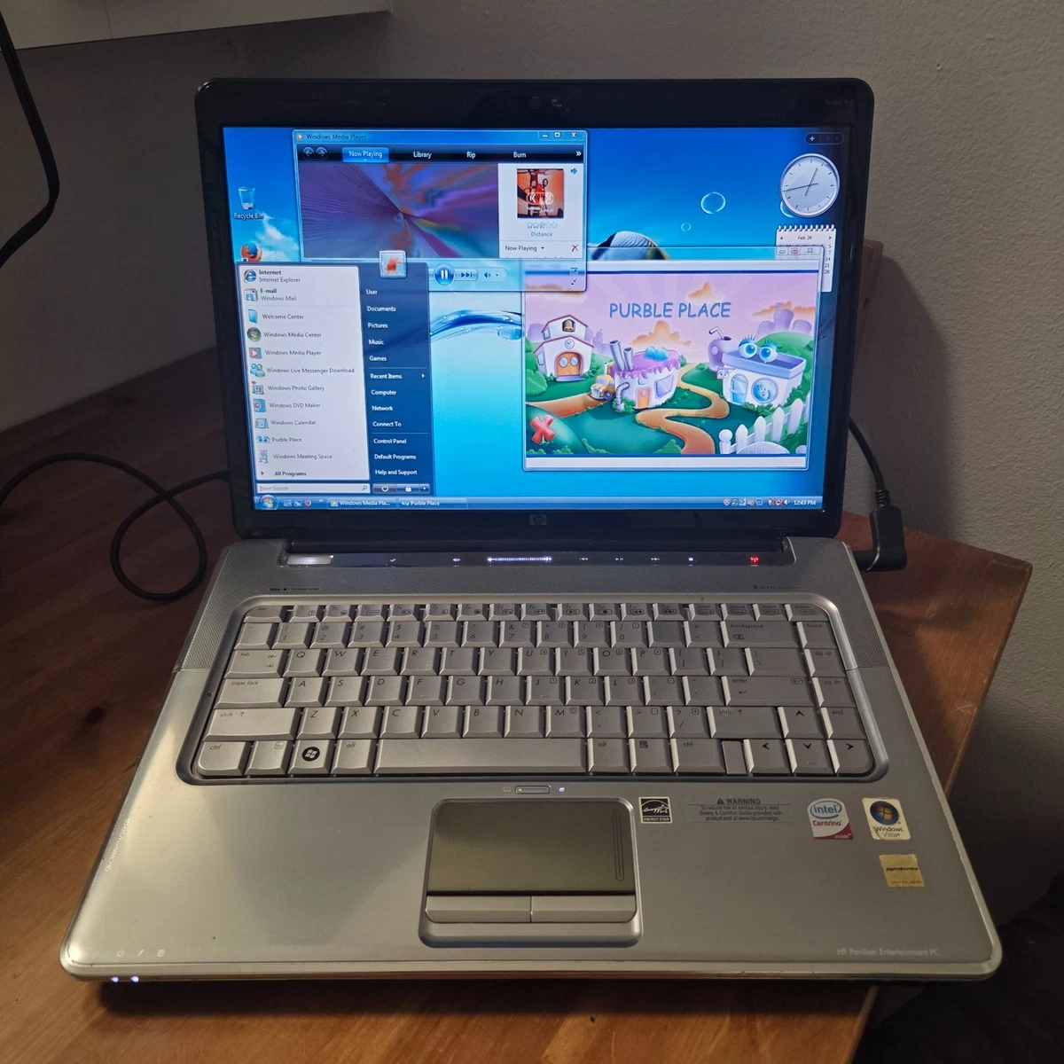HP Windows Vista PC Laptops & Netbooks 15-15.9 in Screen for sale