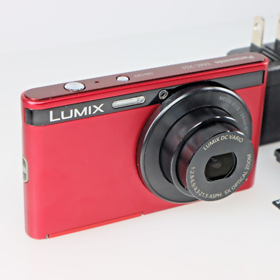 Mint] Panasonic LUMIX DMC-XS1 Red 16.1MP Compact Digital Camera