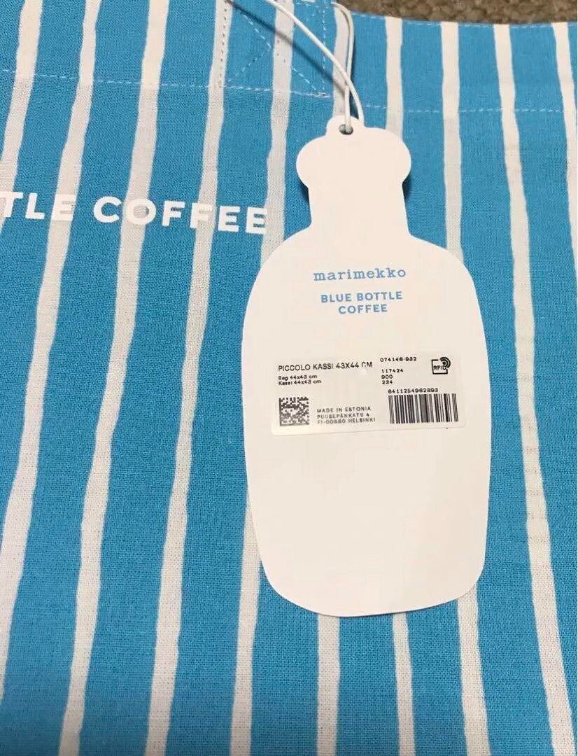 Blue Bottle Coffee Japan x Marimekko Piccolo Collab Tote Bag