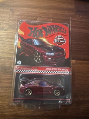 Hot Wheels RLC Nissan Skyline GT-R (BNR34) Redline Club Selections
