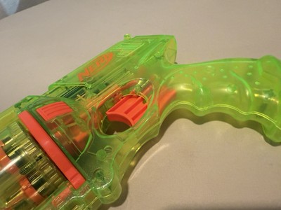 Nerf N-Strike Maverick REV-6 Clear Green Sonic Transparent