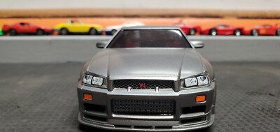 Kyosho Mini-Z Auto Scale Body NISSAN SKYLINE R34 GT-R Silver -RARE