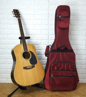 Acoustic Guitar Yamaki YM-500 Natural Made in Japan 1970s with