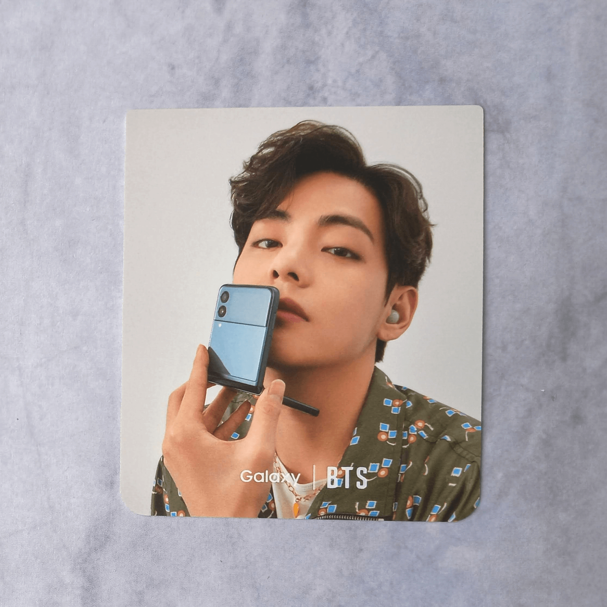 BTS Official Samsung Galaxy Z Flip 3 BTS Edition Photo Card