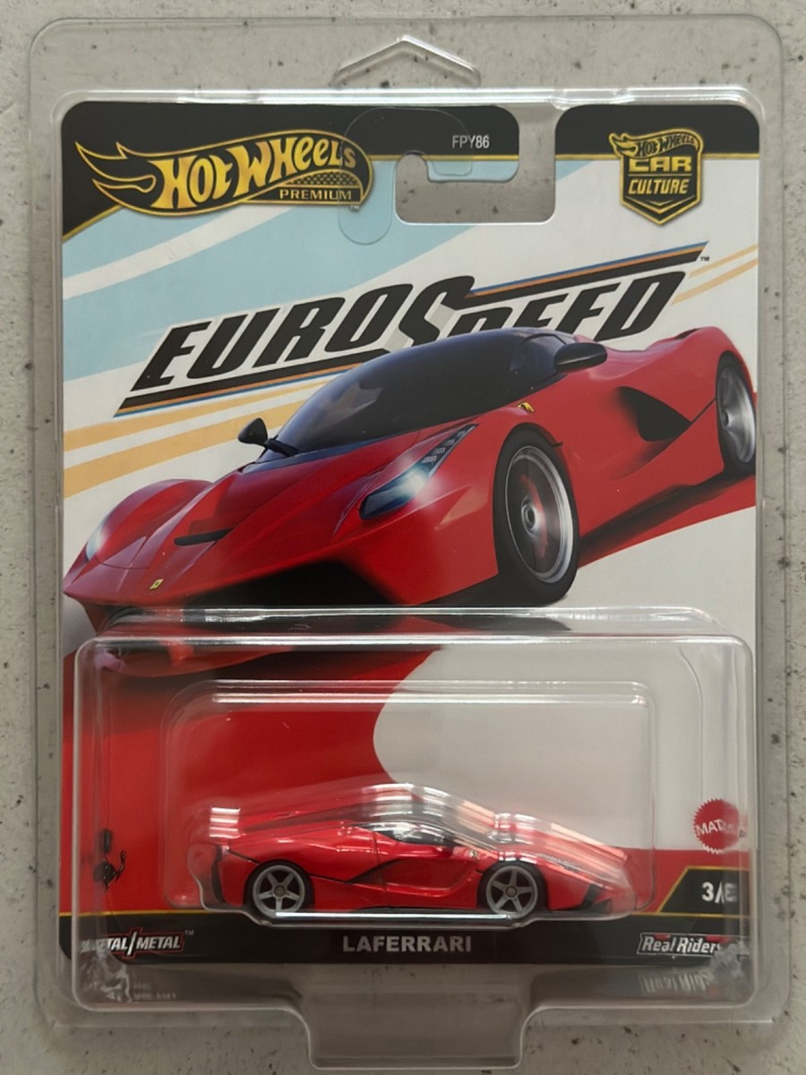 2025 Hot Wheels Premium FERRARI LAFERRARI Euro Speed Car Culture