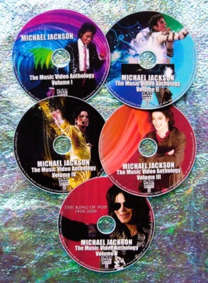 MICHAEL JACKSON The BEST Music Video Anthology 1979 to 2016 5 DVD