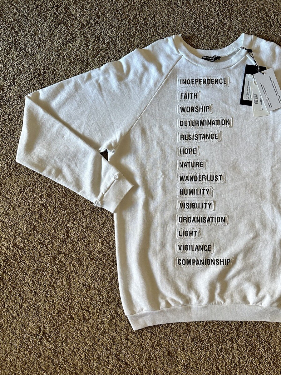 Size S - Raf Simons Redux Archive S/S 2002 Independence Sweatshirt