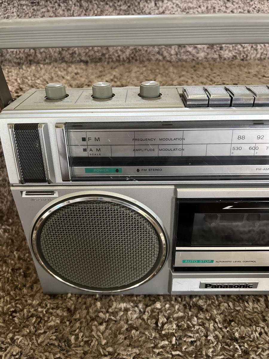 Vintage Panasonic Model RX-4955 AM/FM Stereo Cassette Boom Box | eBay
