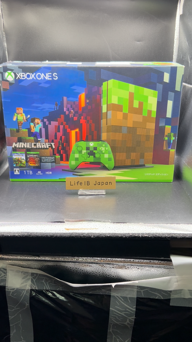 Microsoft Xbox One S Minecraft Limited Edition Green Console Set