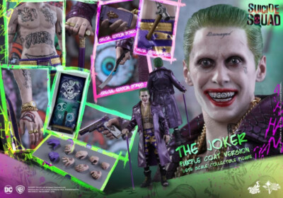 New Hot Toys MMS382 Suicide Squad Joker Purple Coat Ver. Jared