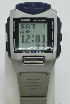 VINTAGE CASIO WRIST CAMERA 2220 WQV-1 JAPAN WATCH NOT WORKING | eBay