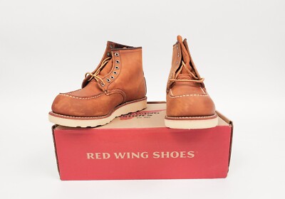 Red Wing 4575 Moc Toe Rare Copper Yuma Nubuck 8D US 8 Nordstrom