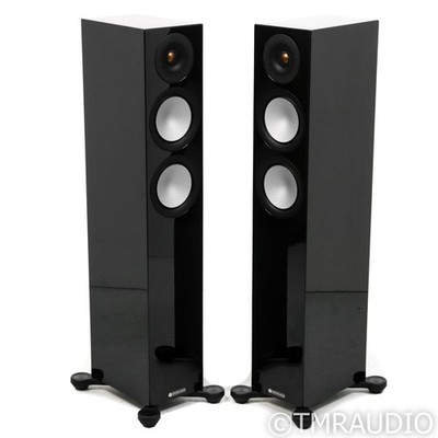 Monitor Audio Silver 200 7G Floorstanding Speakers; Gloss Black