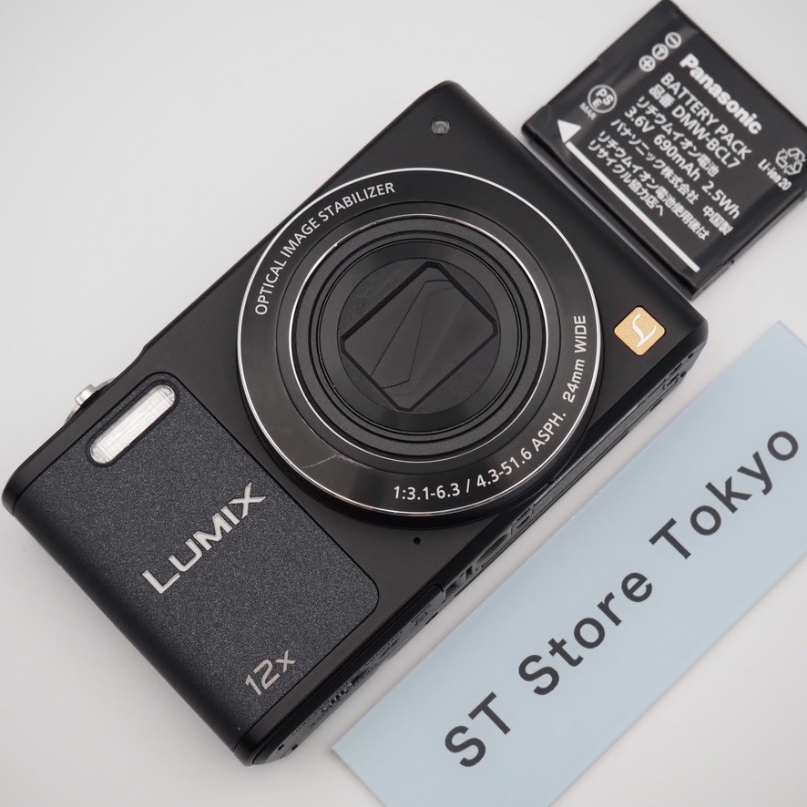 Mint] Panasonic Lumix DMC-SZ10 Black Digital IR Camera Compact 12x