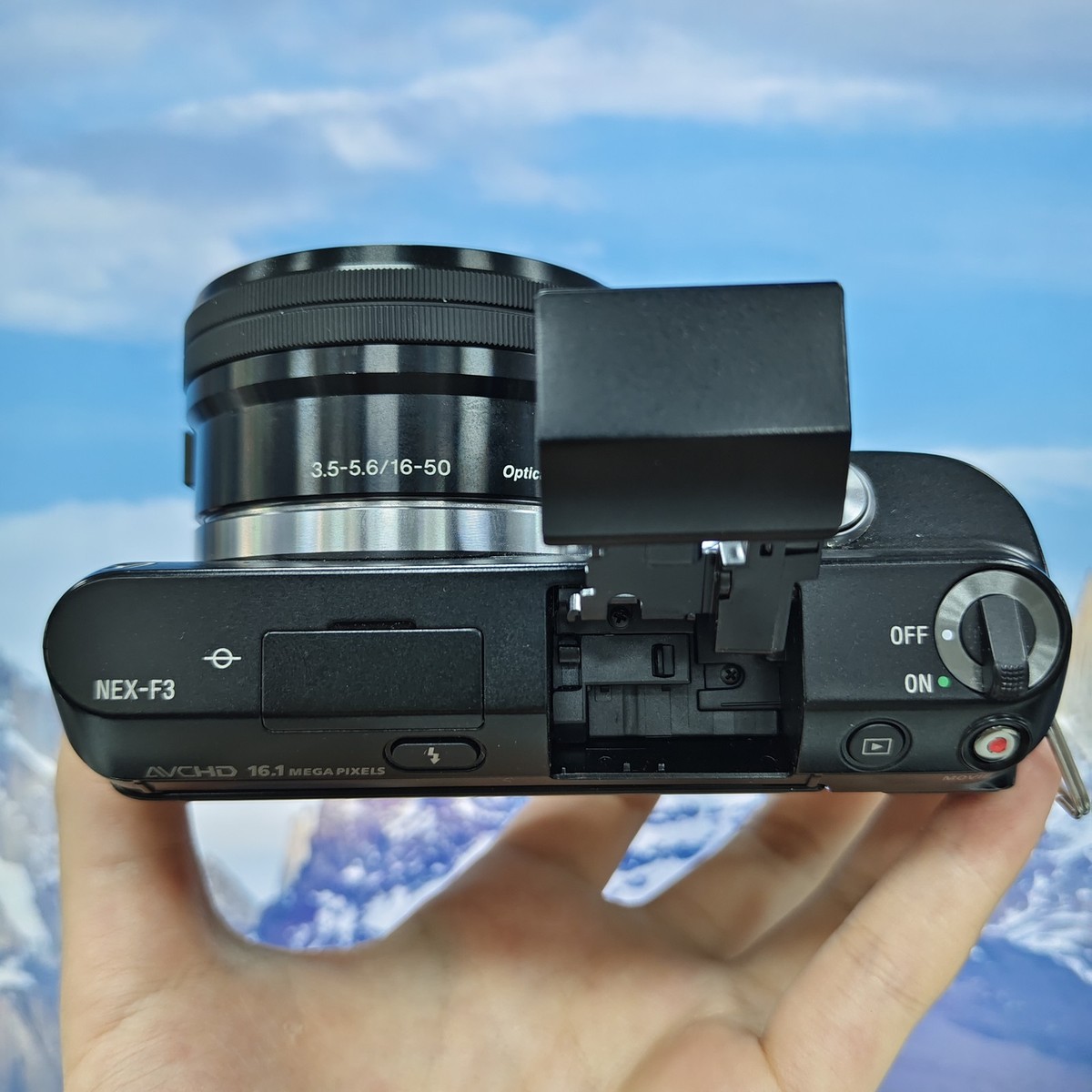 Sony Alpha Alpha NEX-F3 16.1MP Digital Camera - Black (Body Only