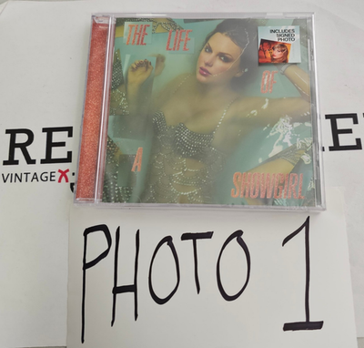 Taylor Swift The Life of a Showgirl CD With Signed Autograph