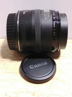 Canon Compact-Macro Lens EF 50mm f/2.5 | eBay