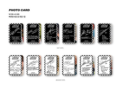 NCT DREAM] We Boom / Boom / [We ver.] Official Photocard - Jisung