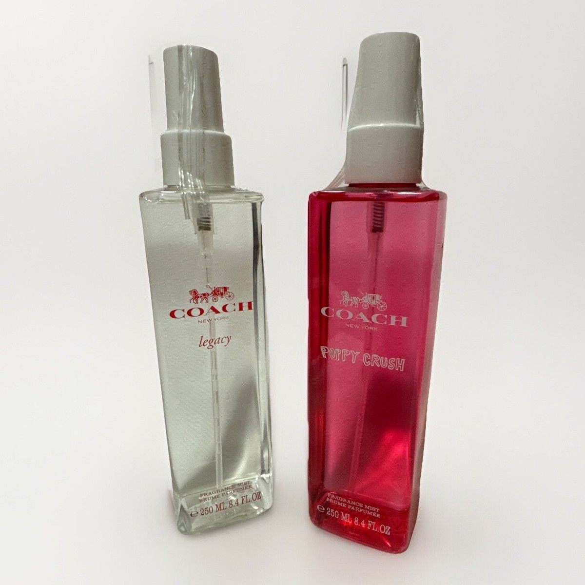 New COACH Legacy Body Spray Made In France 8.4oz, 3 Scent