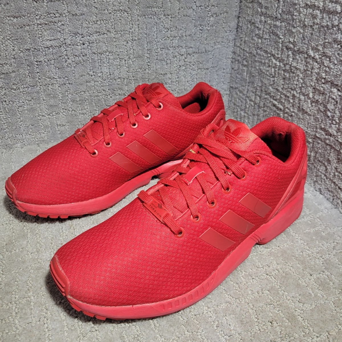 Adidas ZX Flux Torsion Men's Size 11.5 US Triple Red Lace up
