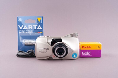 Olympus Mju II Zoom 115 35mm Point & Shoot Film Camera 50332130265