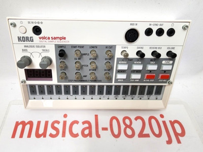 KORG Volca Sample Digital Sequencer Synthesizer | eBay