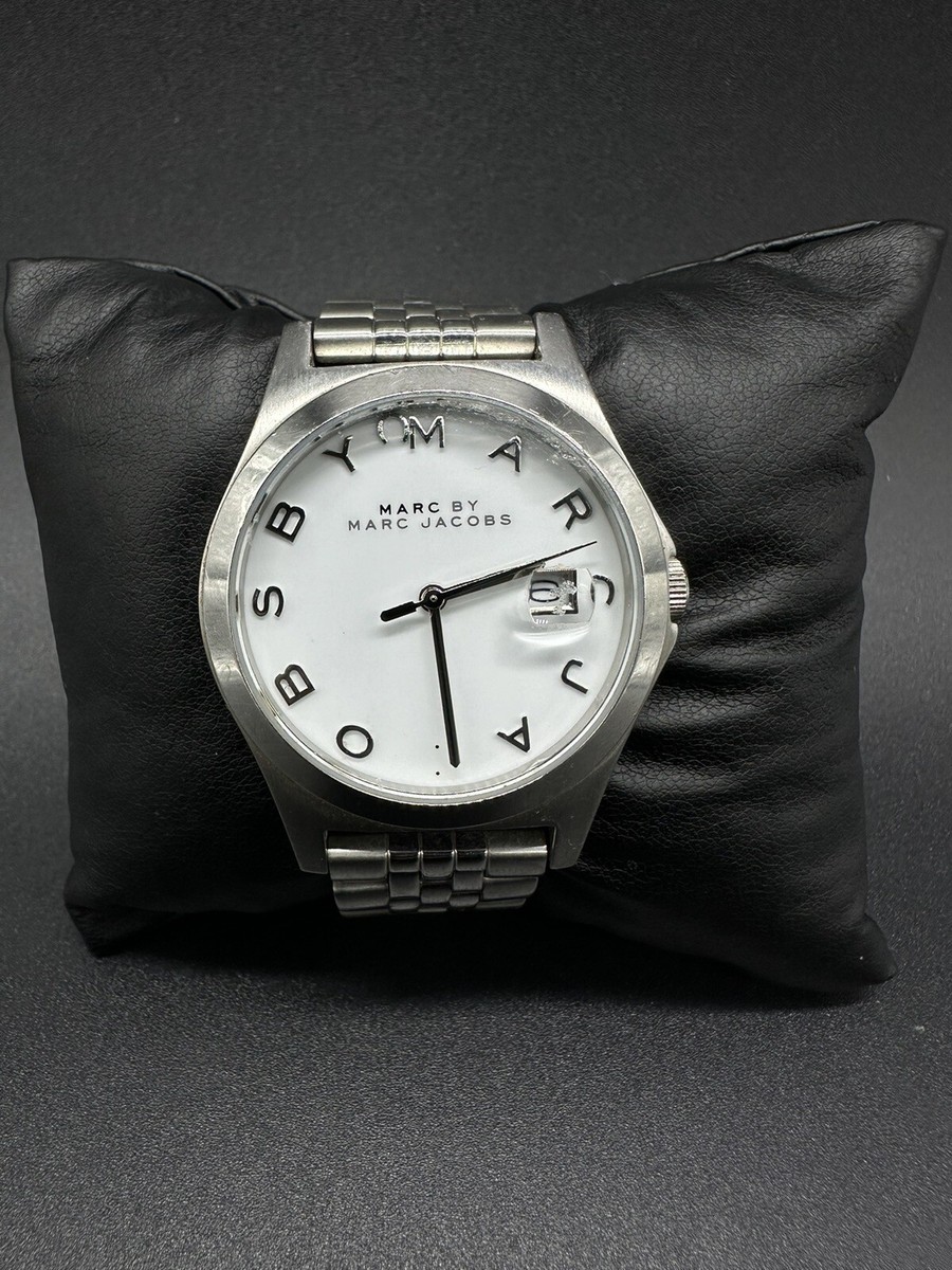 Marc by Marc Jacobs MBM3391 SS The Slim Model White Dial