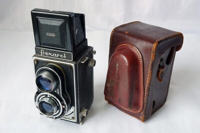 Meopta Flexaret III met Mirar f3,5/80mm lens with Prontor-S