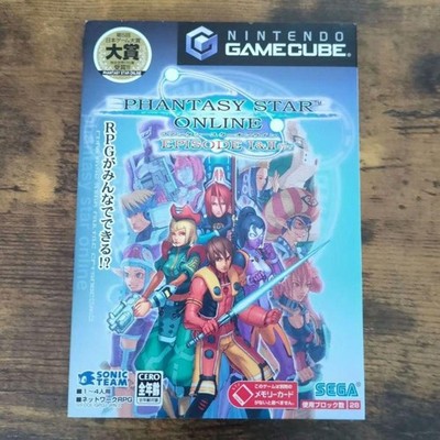 PHANTASY STAR ONLINE EPISODE I II Plus GameCube Video Game